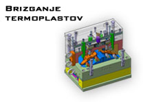 Brizganje termoplastov